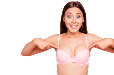 Breast augmentation with implants