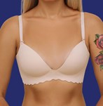 fotos de una operación de aumento de pecho con implantes talla 360cc XP