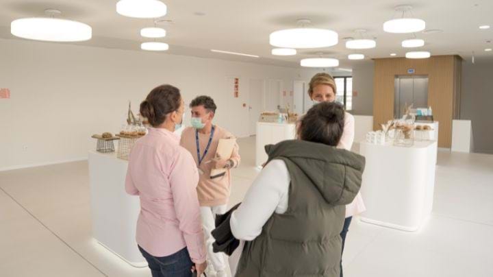 Second floor, consulting area