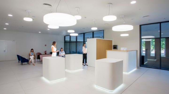 Main entrance for patients